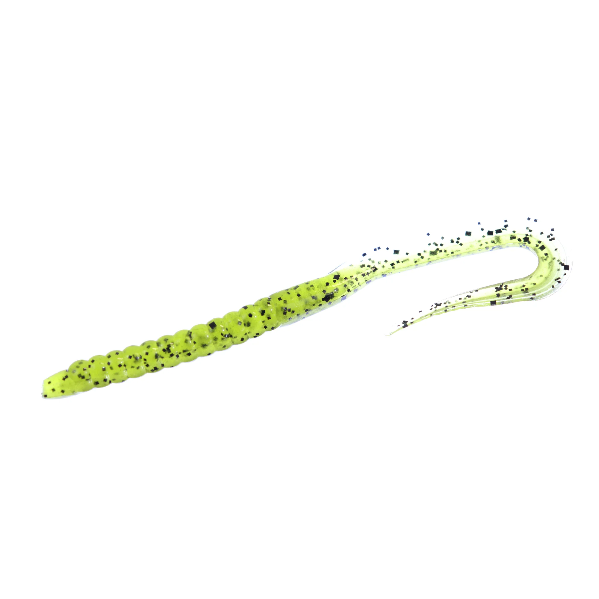 Zoom 144-284 Mag U-tail Worm 7.5in Green Pump Magic Fishing Lure for sale  online