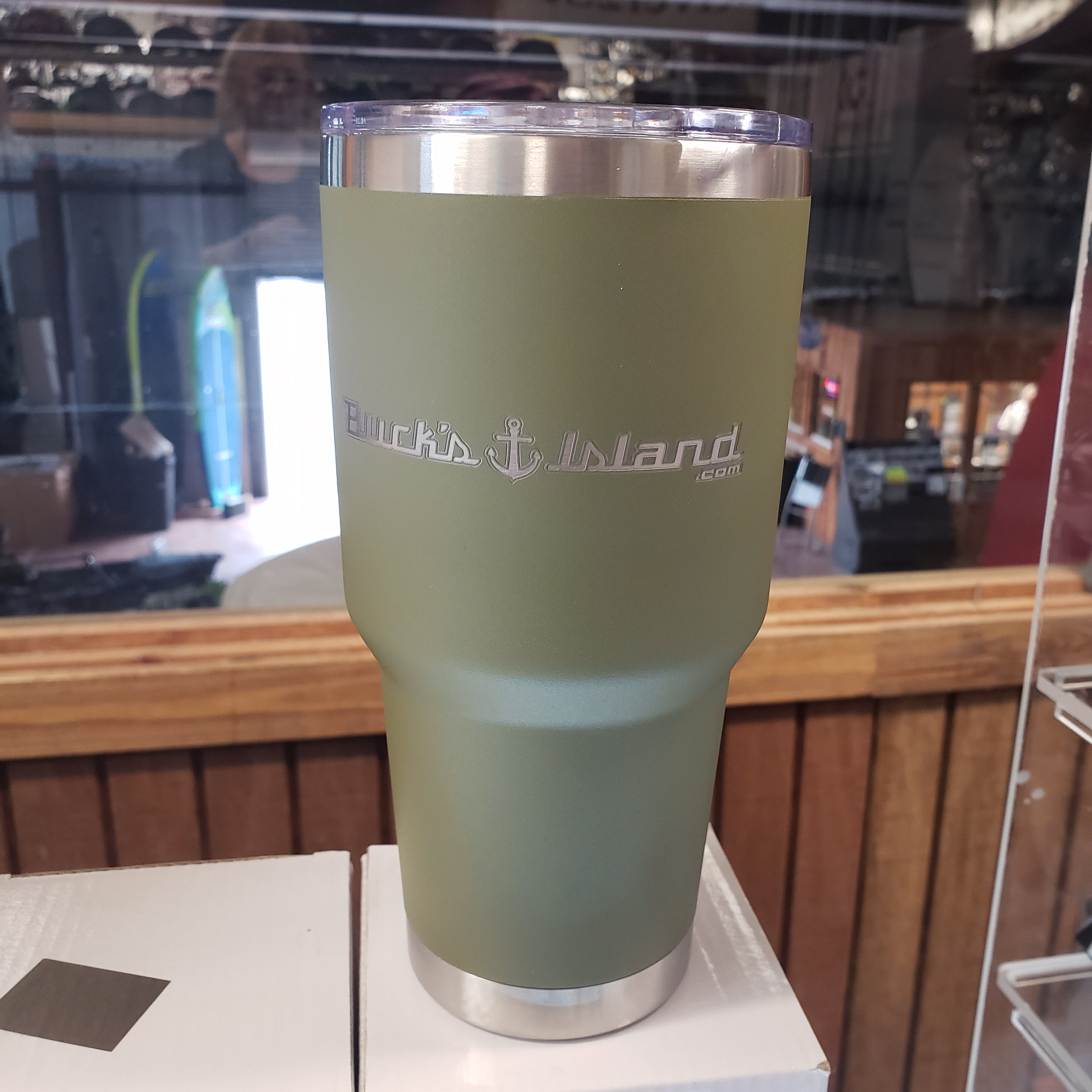 Buck's Island 30 oz. Stainless Steel Tumbler