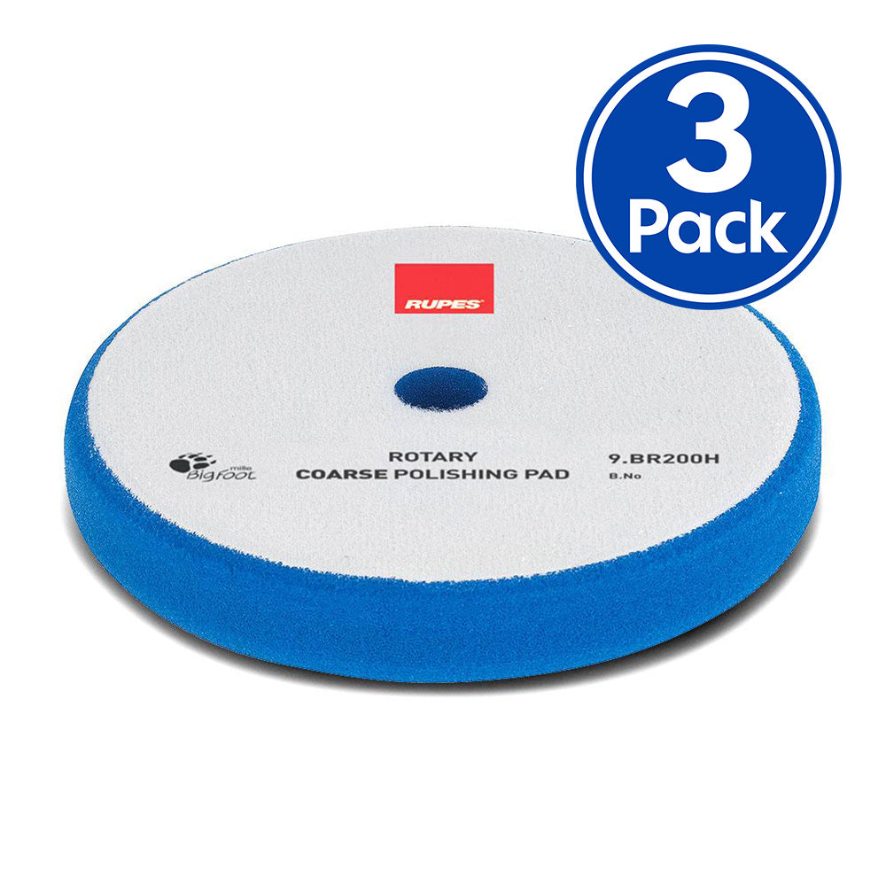 2 7inch 180 mm Rupes Blue Coarse Pad