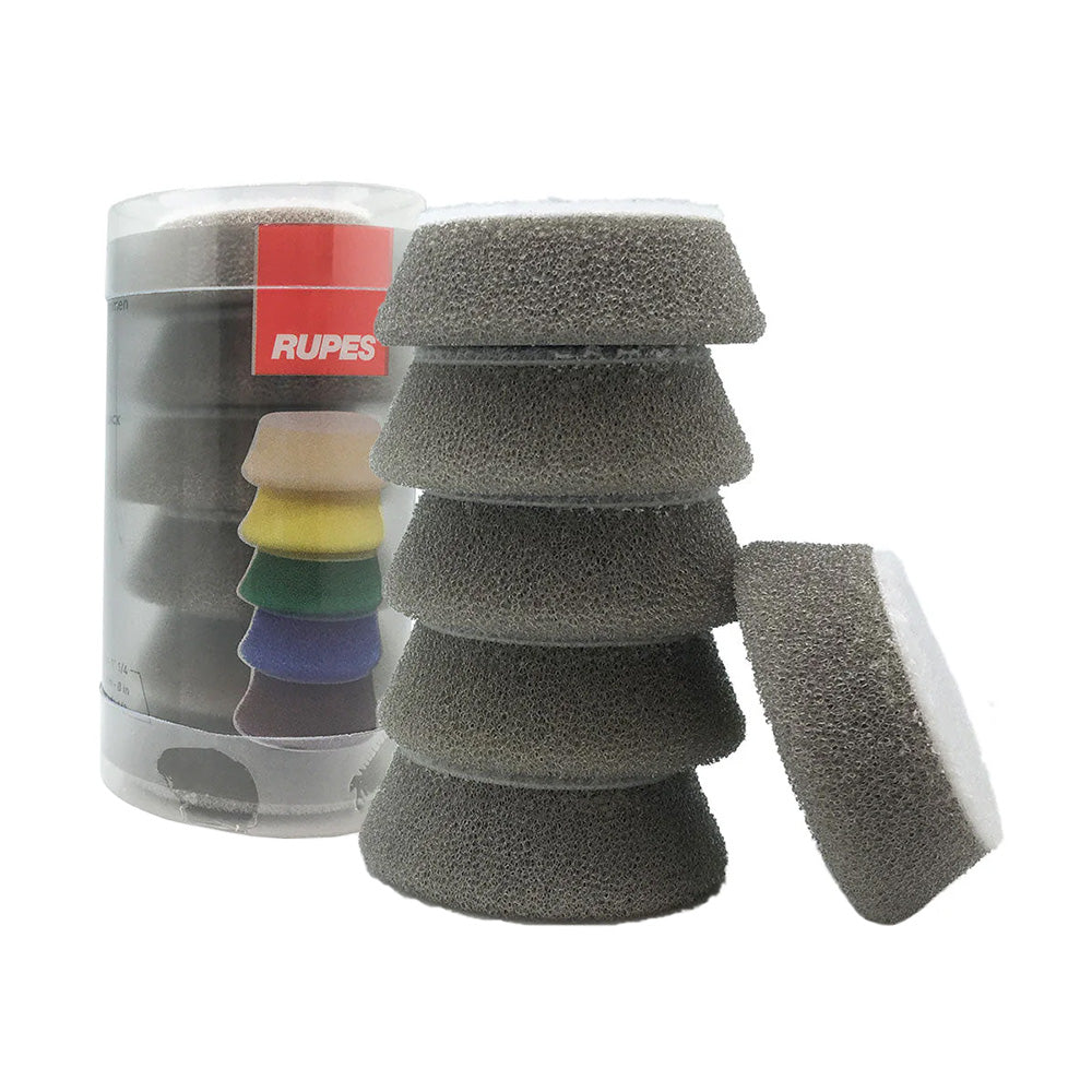 Rupes Bigfoot Nano iBrid Yellow 30//40mm Foam Hook On Polishing Pad 9.BF40M 6 Pac