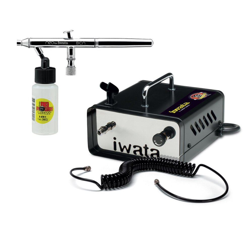 Iwata Airbrush Kit >> Details About Anest Iwata Neo Air Brush Ninja Jet Air Compressor Kit Spray Tan Auto Beauty Iwata Airbrush Kit >> Details About Anest Iwata Neo Air Brush Ninja Jet Air Compressor Kit Spray Tan Auto Beauty