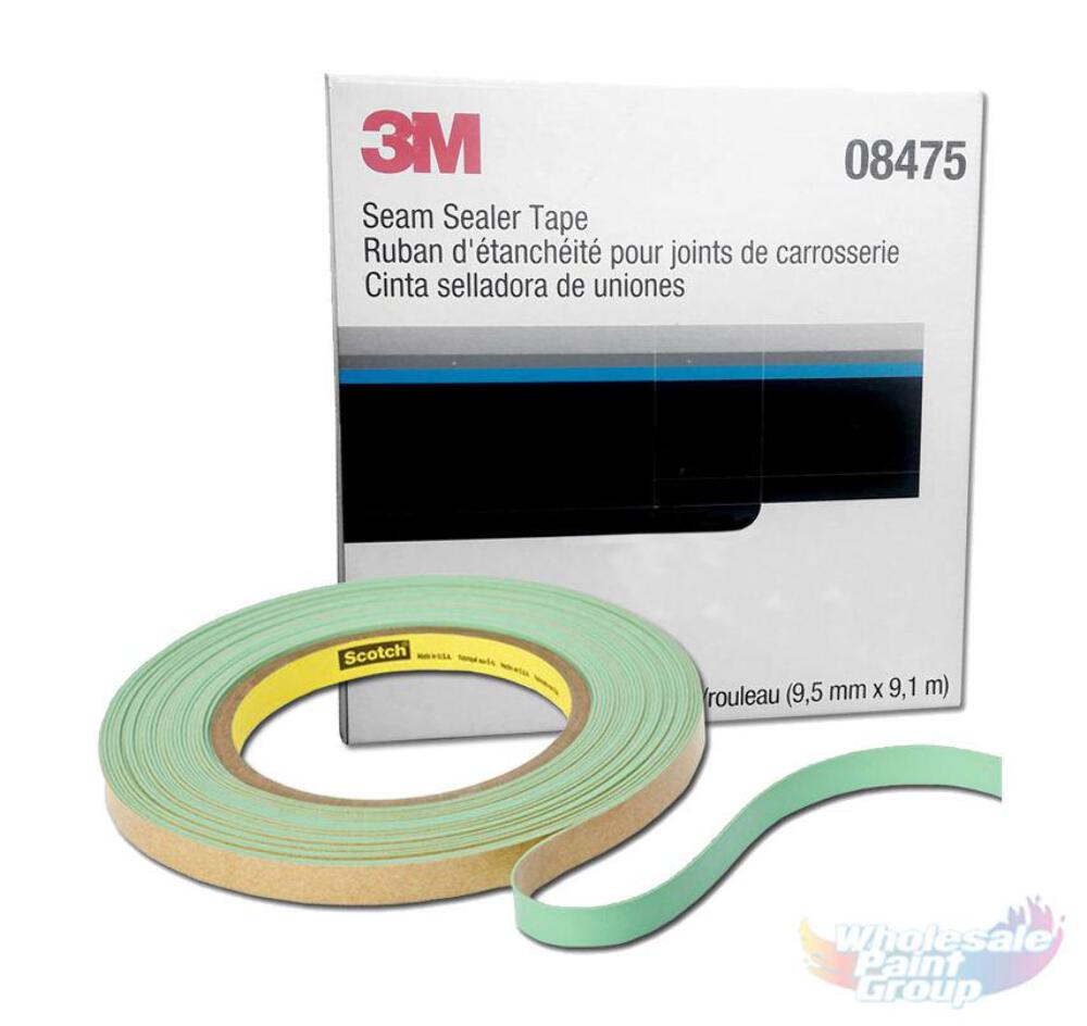 3m Seam Sealer Tape 08475 3/8'' x 30' Roll Scotch Hem Flange Seal Door