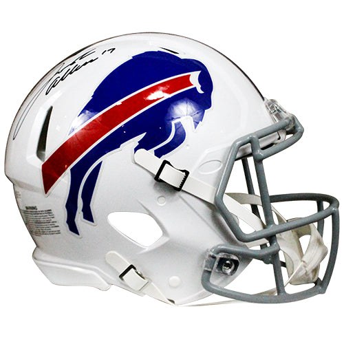 signed josh allen helmet