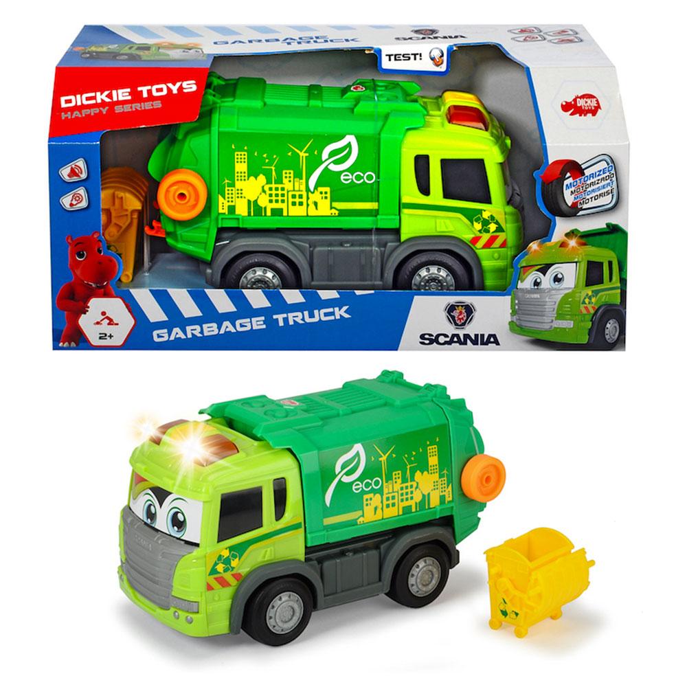 dickie toys happy scania garbage truck
