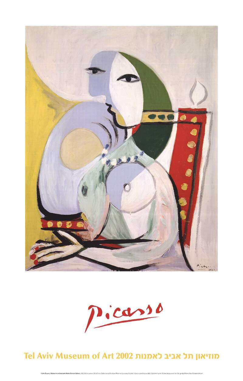 PABLO PICASSO Woman in an Armchair 35