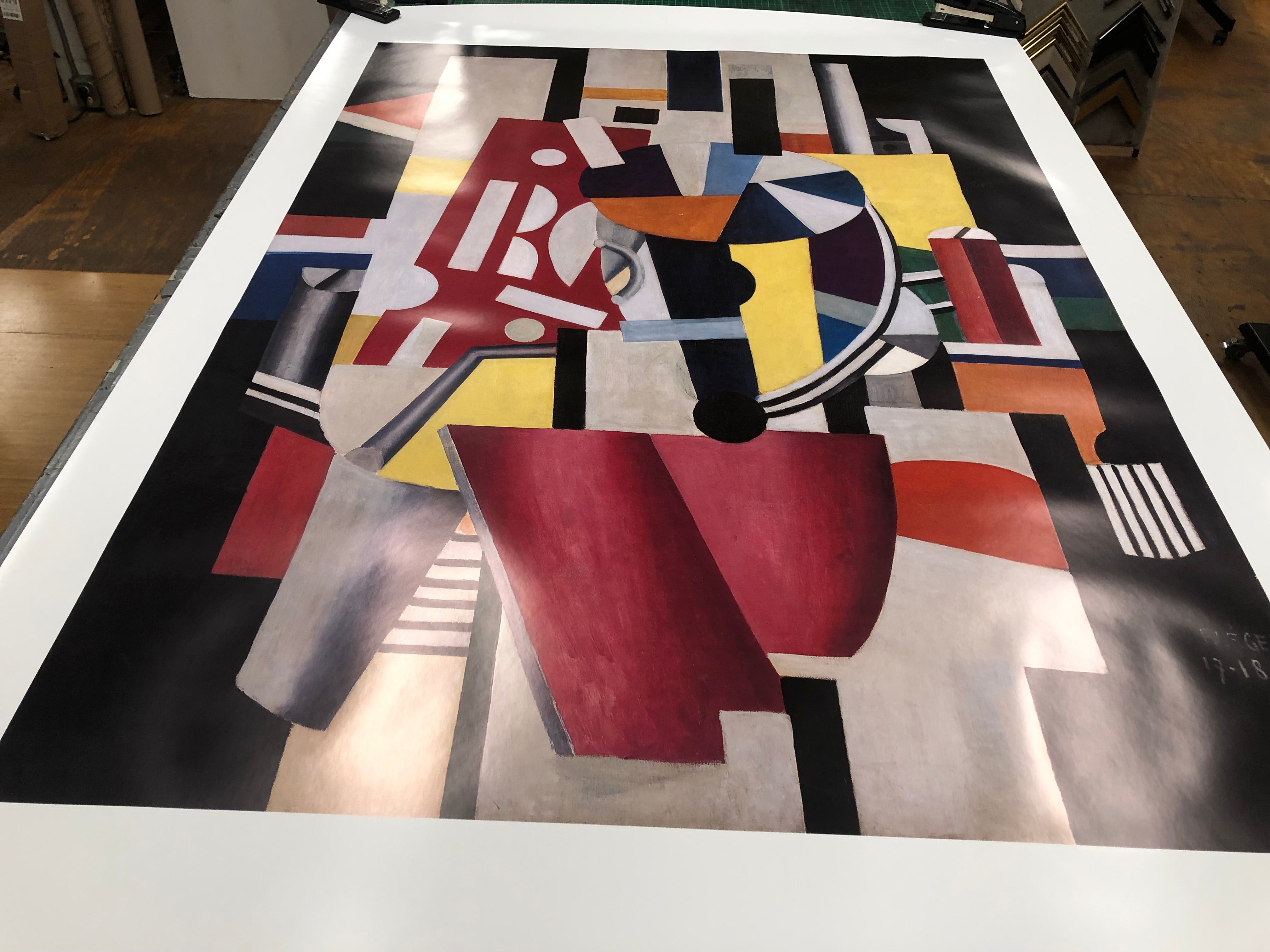 FERNAND LEGER Composition (The Typographer) 78