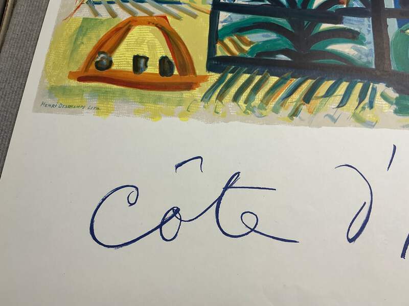 PABLO PICASSO Cote D'Azur 39.25