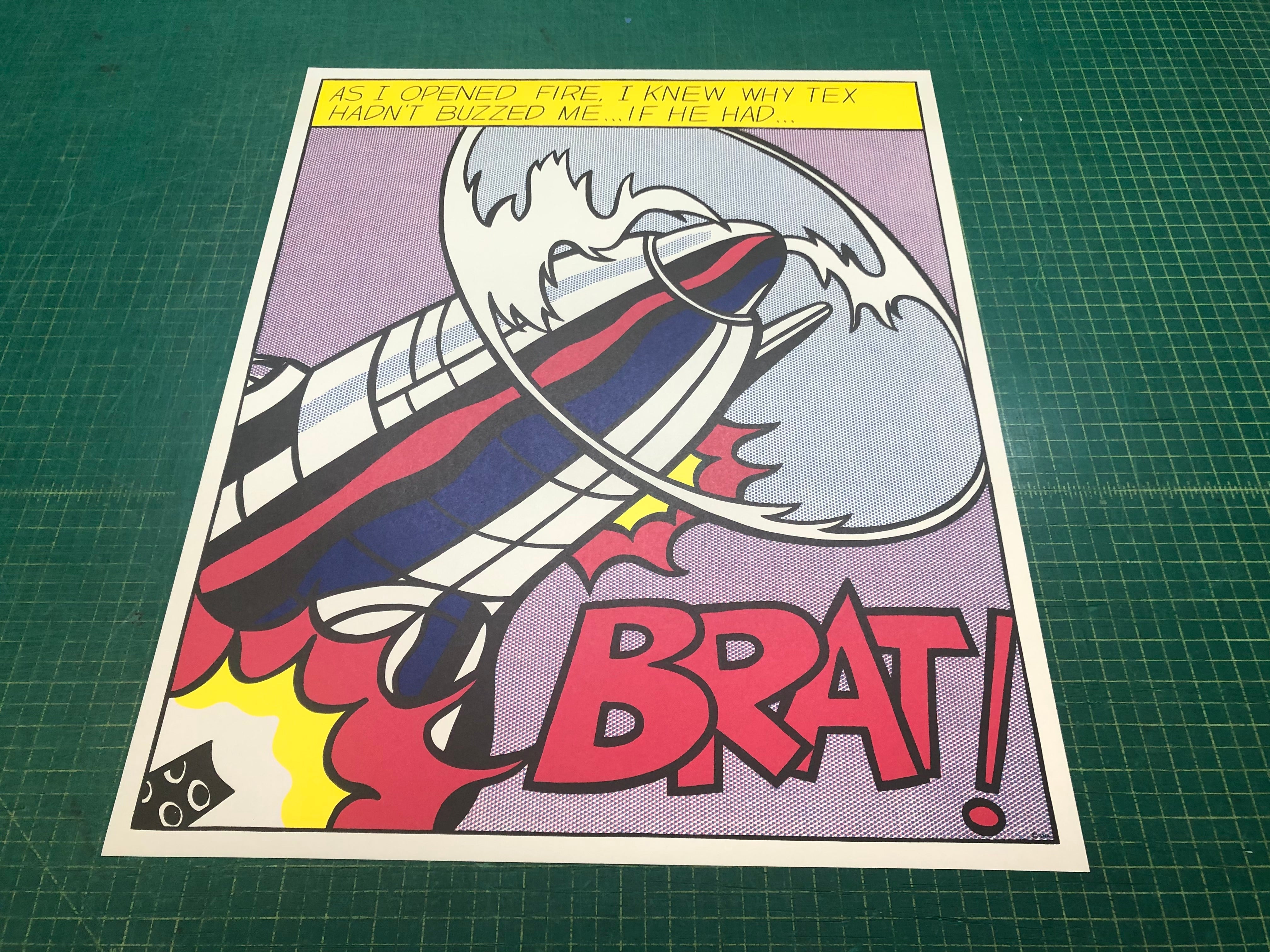 ROY LICHTENSTEIN As I Opened Fire (Panel 1 of 3) 25