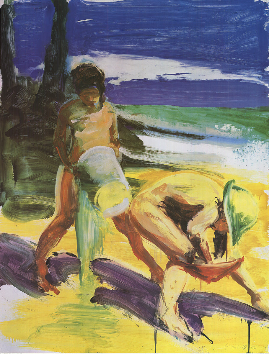 ERIC FISCHL Kids at the beach 49.5