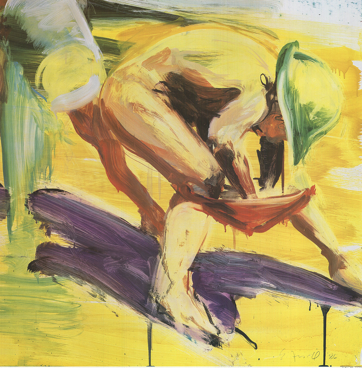 ERIC FISCHL Kids at the beach 49.5