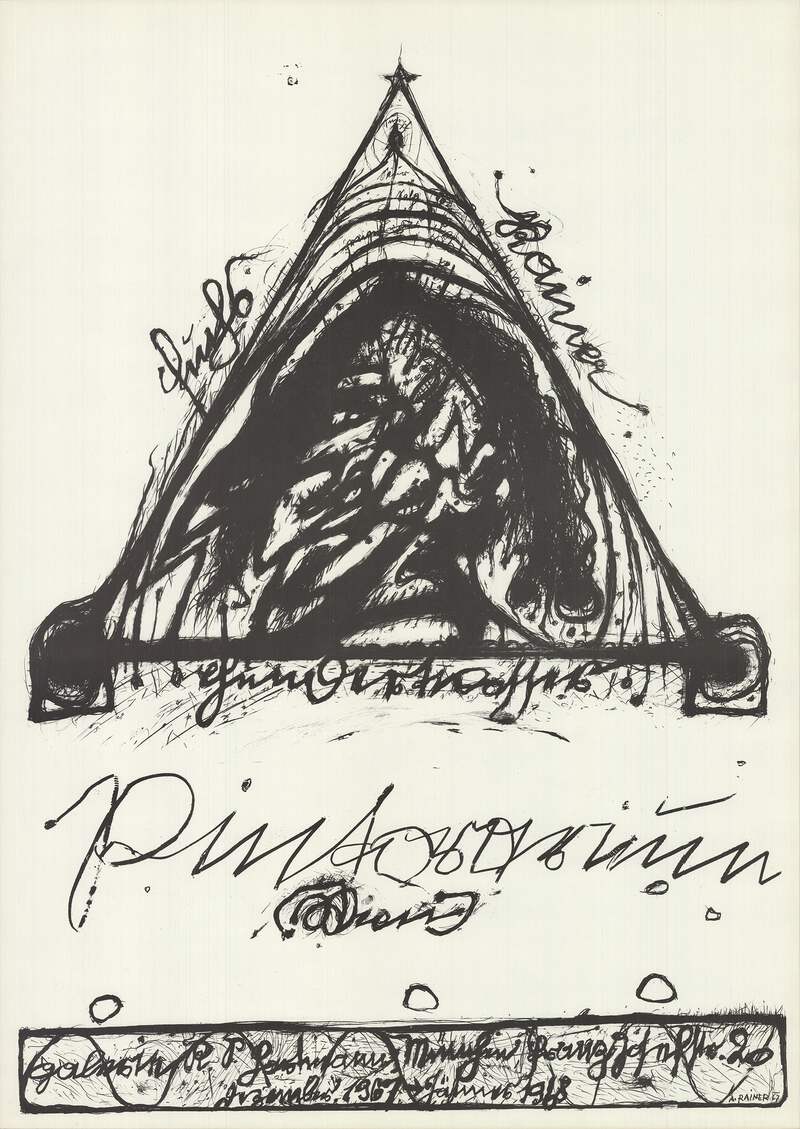 ARNULF RAINER Pintorarium 34.25