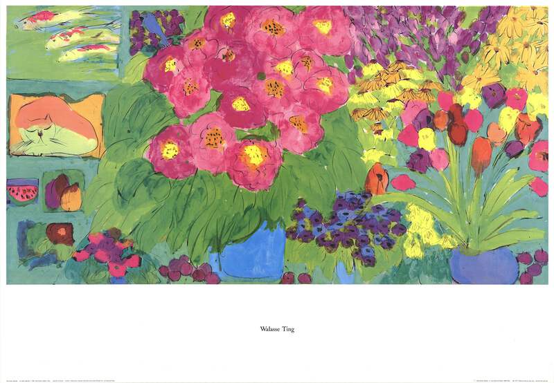 【新品未開封】walasse ting Ting Walasse of Exhibition Solo - Fragrance of Colours The - Works ジグソーパズル life still ジグソーパズル