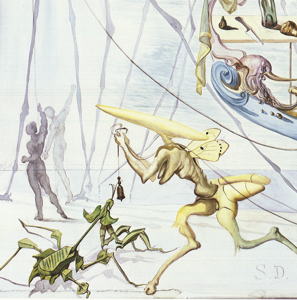 SALVADOR DALI Bacus's Triumph 27.25
