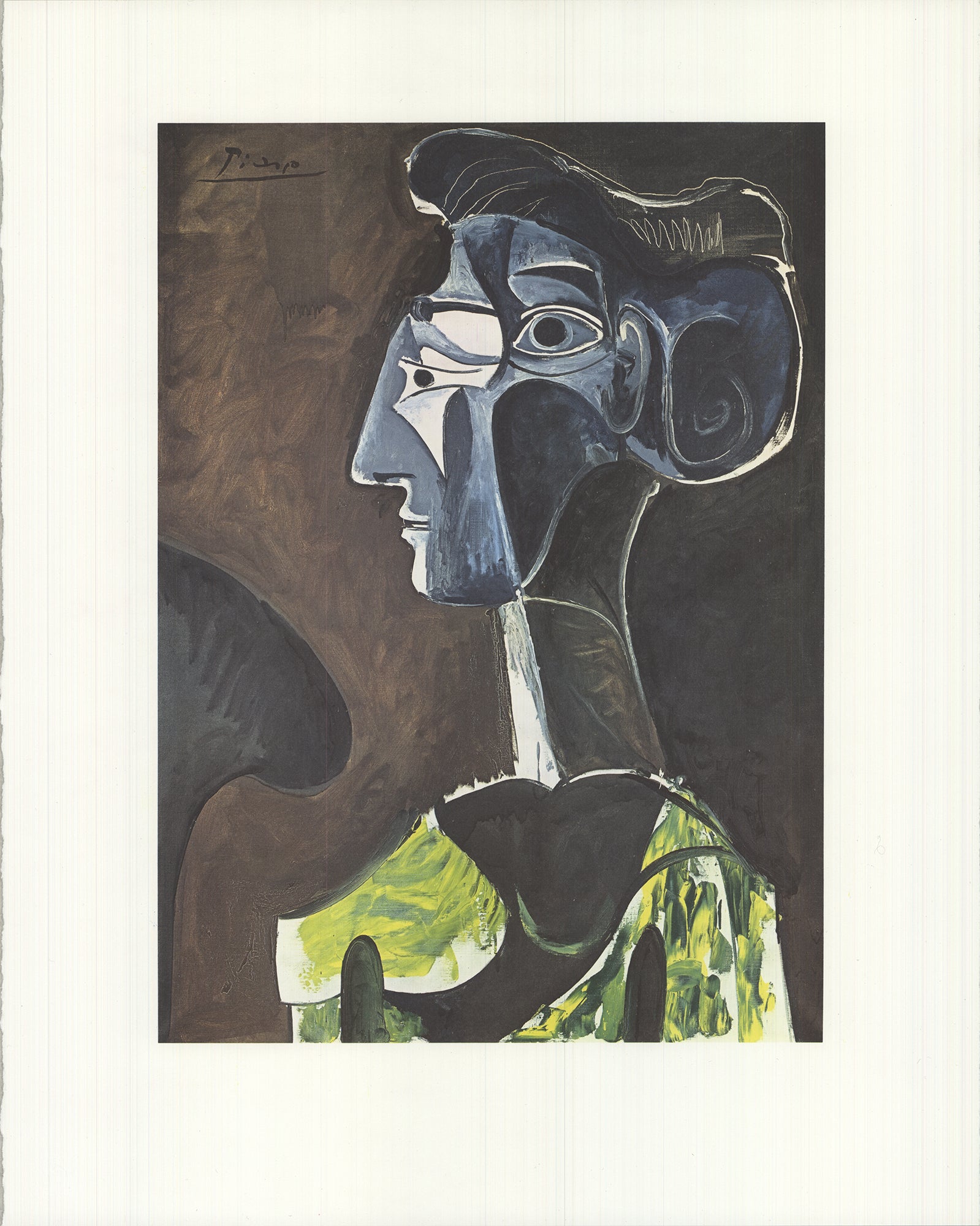 PABLO PICASSO Grand Profil 19.75