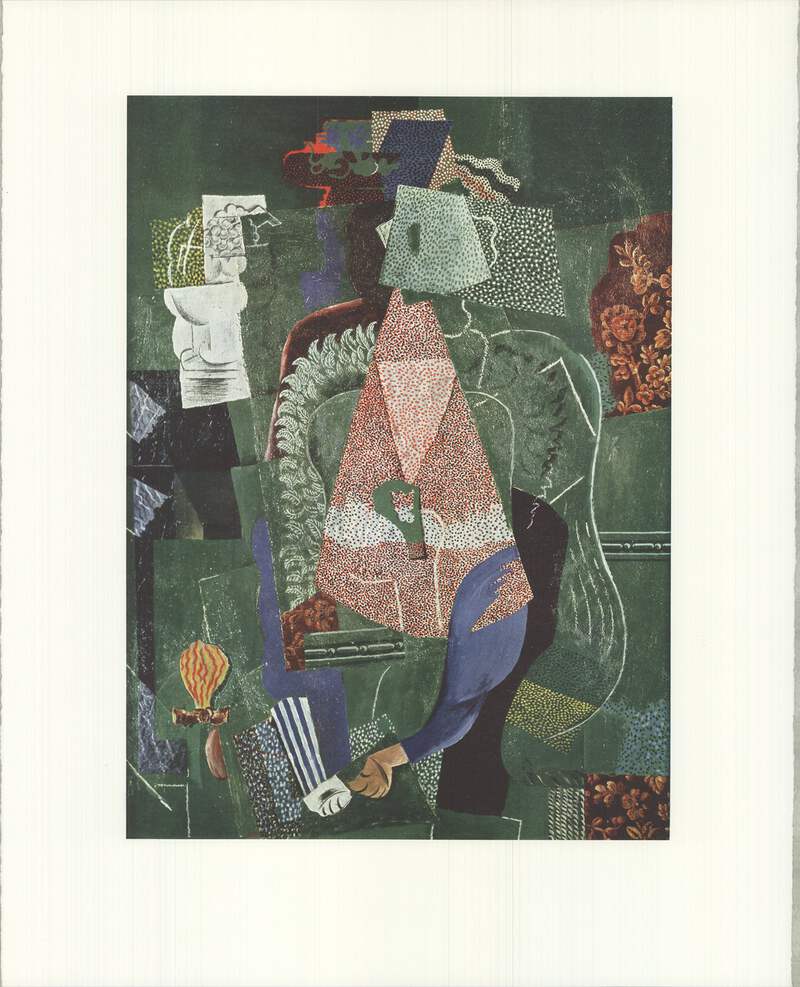 PABLO PICASSO Portrait De Jeune Fille 19.75