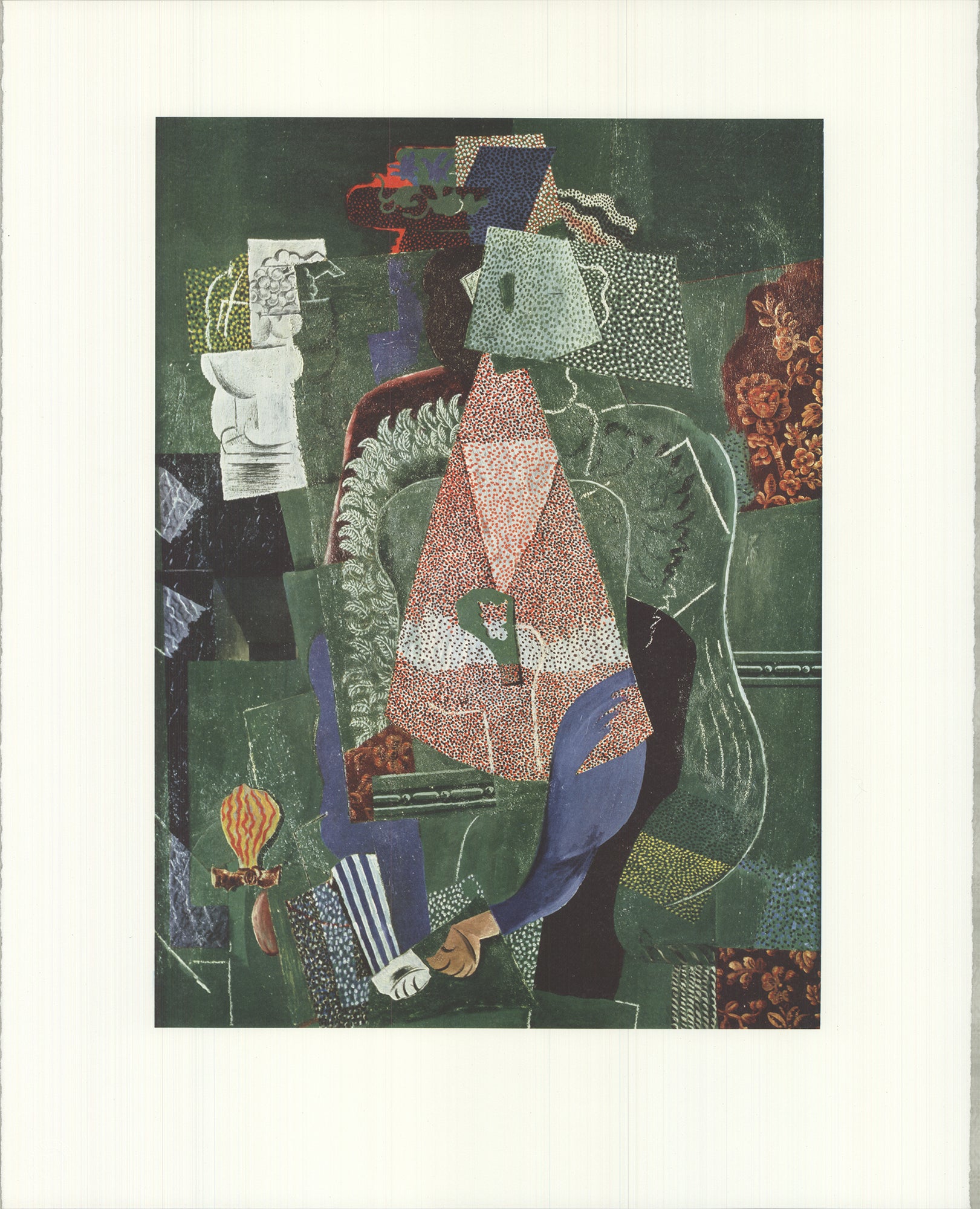 PABLO PICASSO Portrait De Jeune Fille 19.75