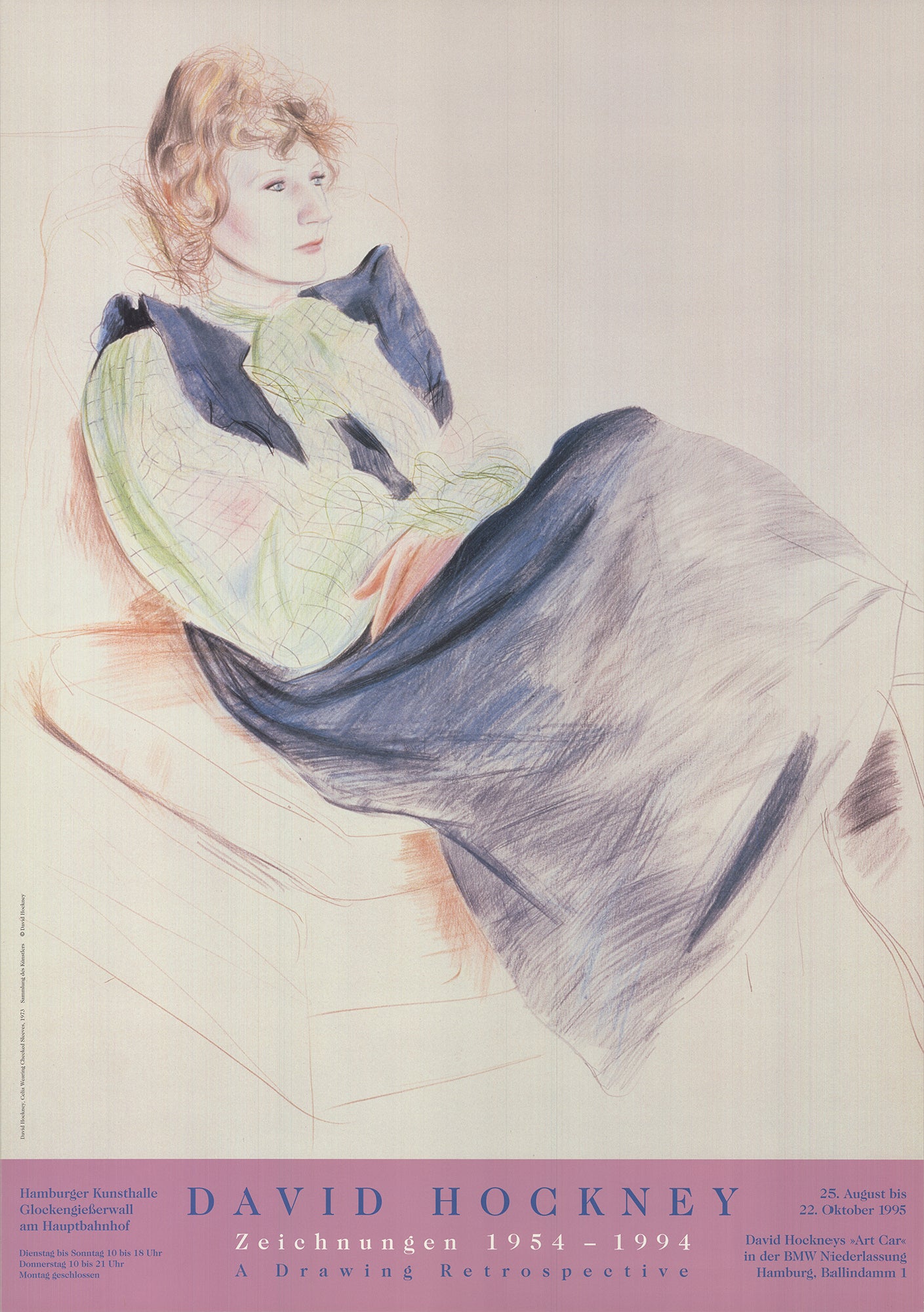DAVID HOCKNEY Zeichnunger 1954-1994, A Drawing Retrospective 33