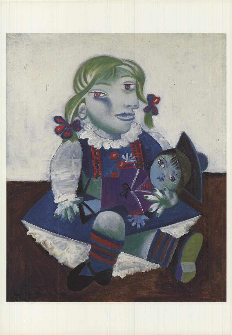 PABLO PICASSO Maya with Doll 17
