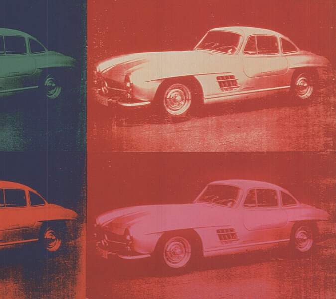 ANDY WARHOL Mercedes-Benz 300 SL Coupe 20.75