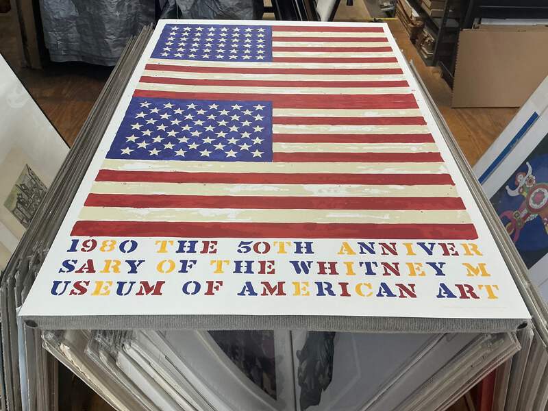 JASPER JOHNS The 50th Anniversary of the Whitney Museum of