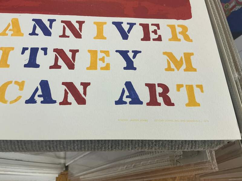 JASPER JOHNS The 50th Anniversary of the Whitney Museum of
