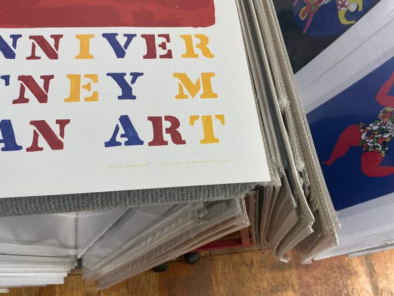 JASPER JOHNS The 50th Anniversary of the Whitney Museum of
