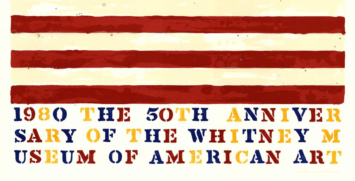 JASPER JOHNS The 50th Anniversary of the Whitney Museum of