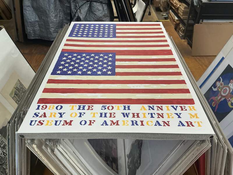 JASPER JOHNS The 50th Anniversary of the Whitney Museum of