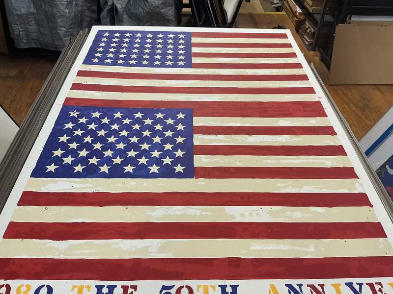 JASPER JOHNS The 50th Anniversary of the Whitney Museum of
