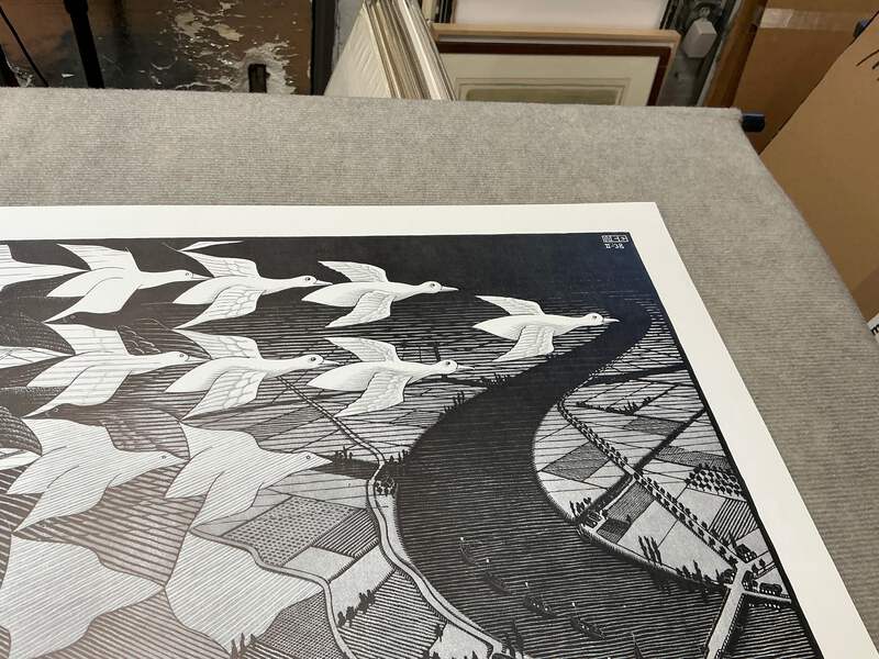 M.C. ESCHER Day and Night 21.75