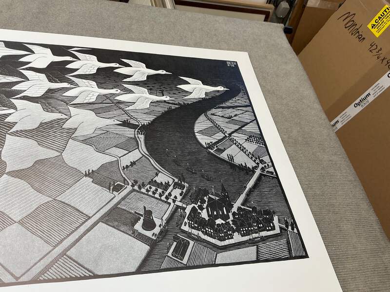 M.C. ESCHER Day and Night 21.75