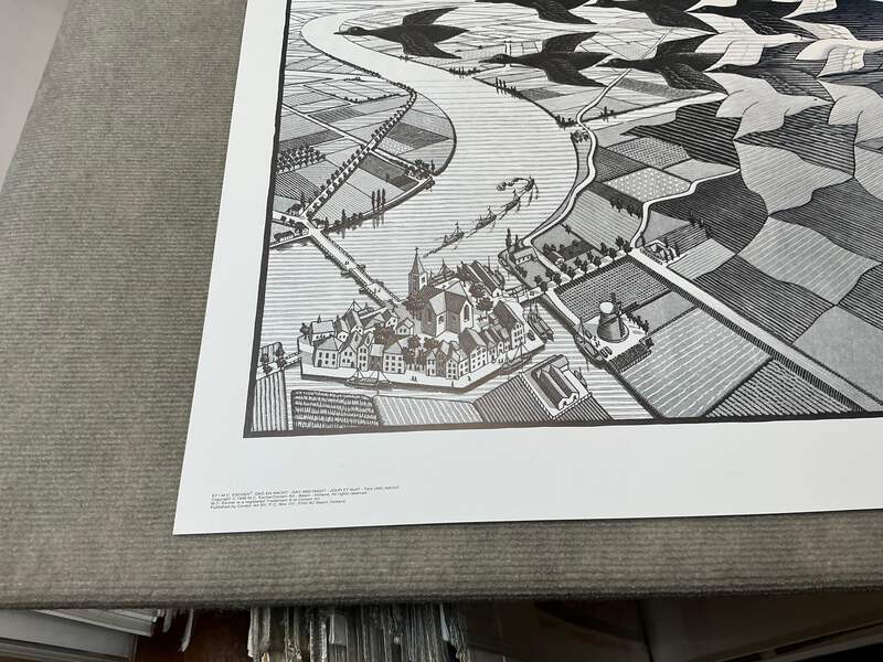 M.C. ESCHER Day and Night 21.75