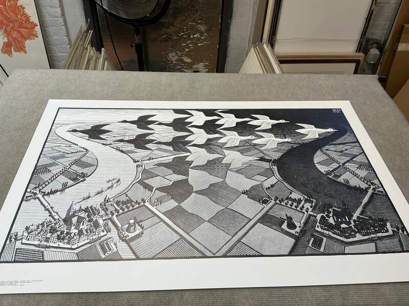 M.C. ESCHER Day and Night 21.75