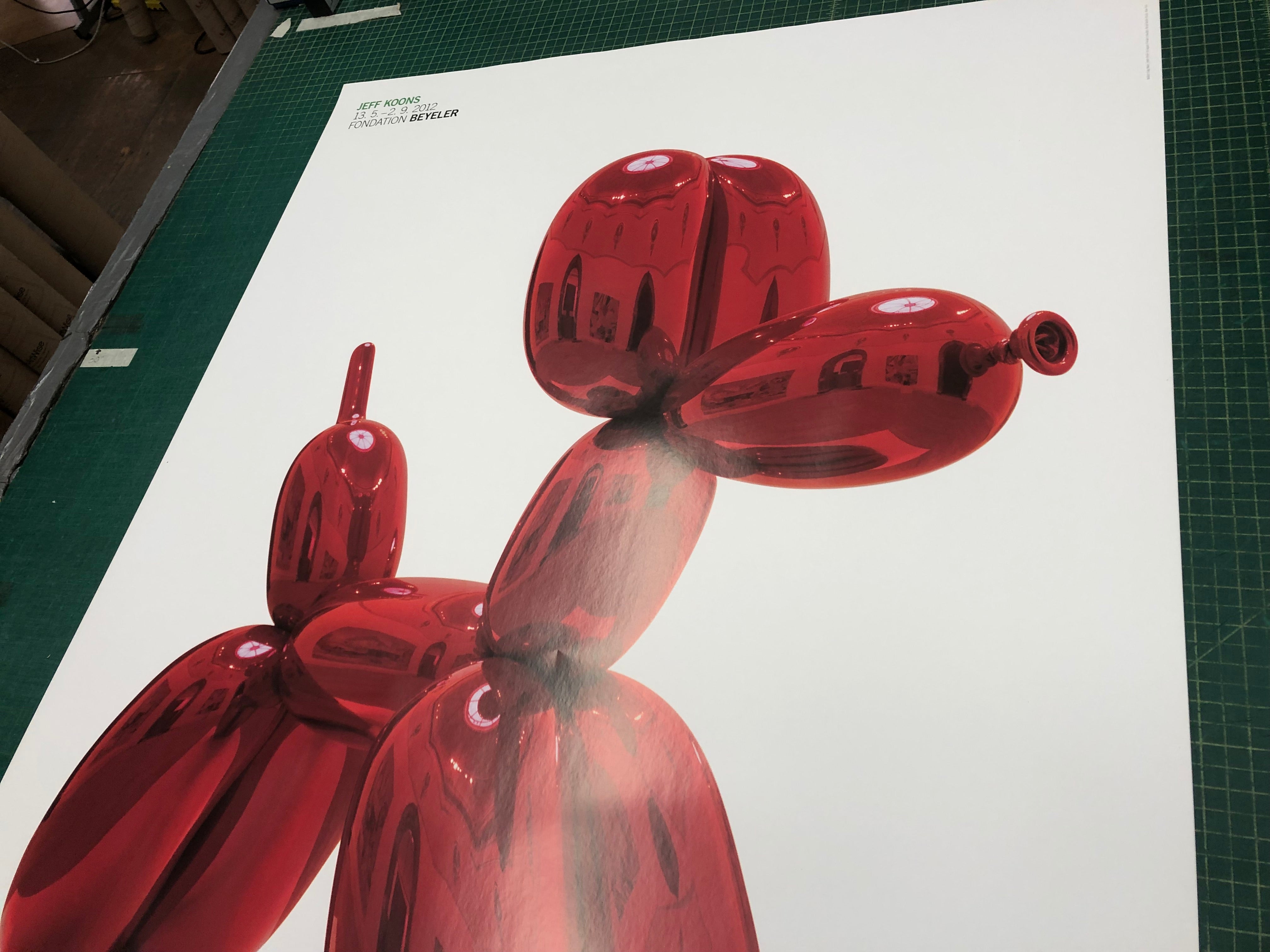 JEFF KOONS (AFTER) Balloon Dog (Red) 50.25