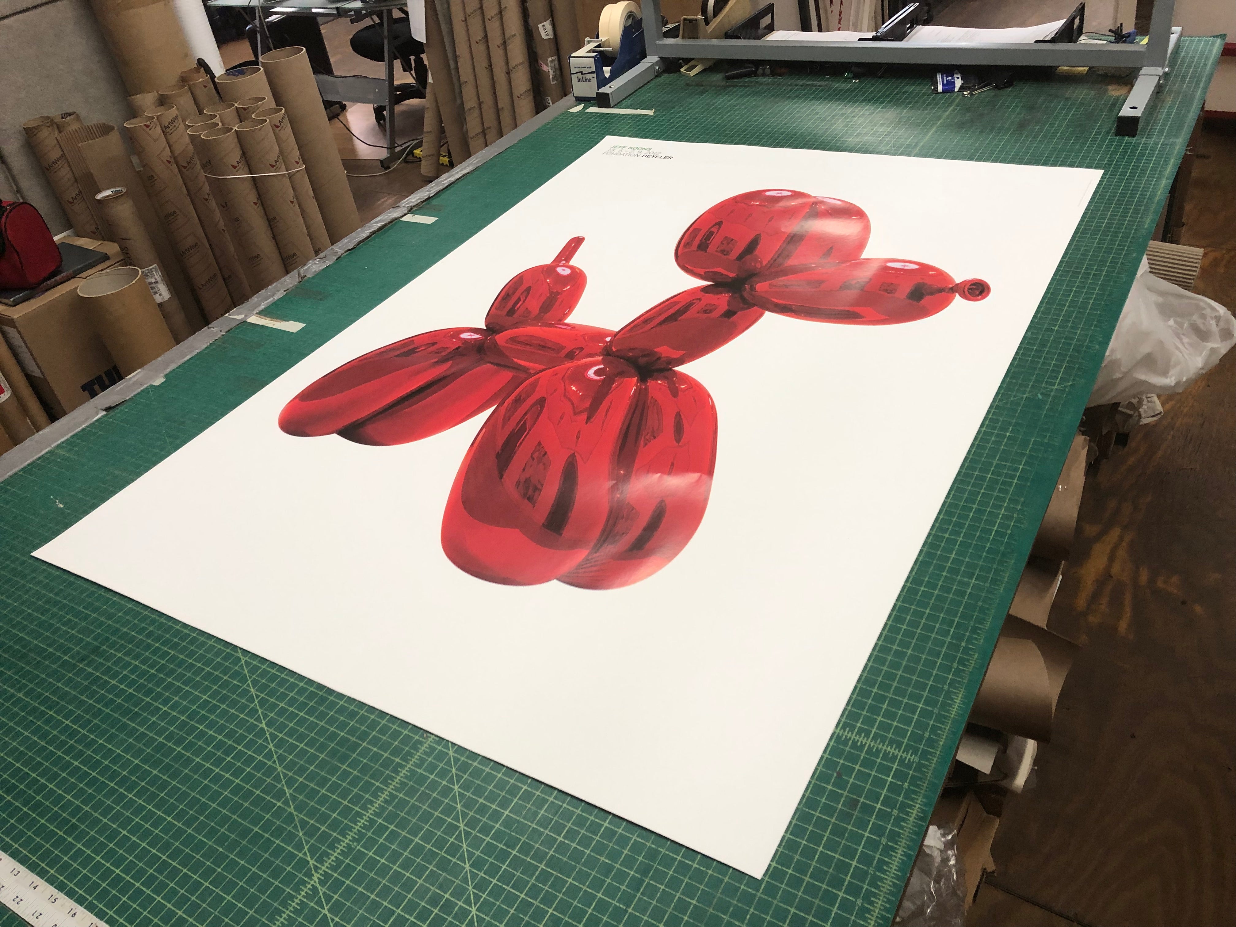 JEFF KOONS (AFTER) Balloon Dog (Red) 50.25