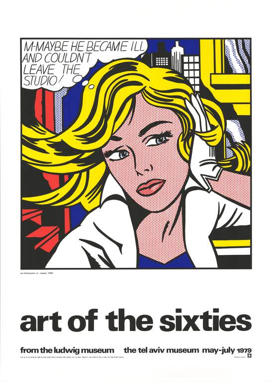 ROY LICHTENSTEIN MMaybe 55