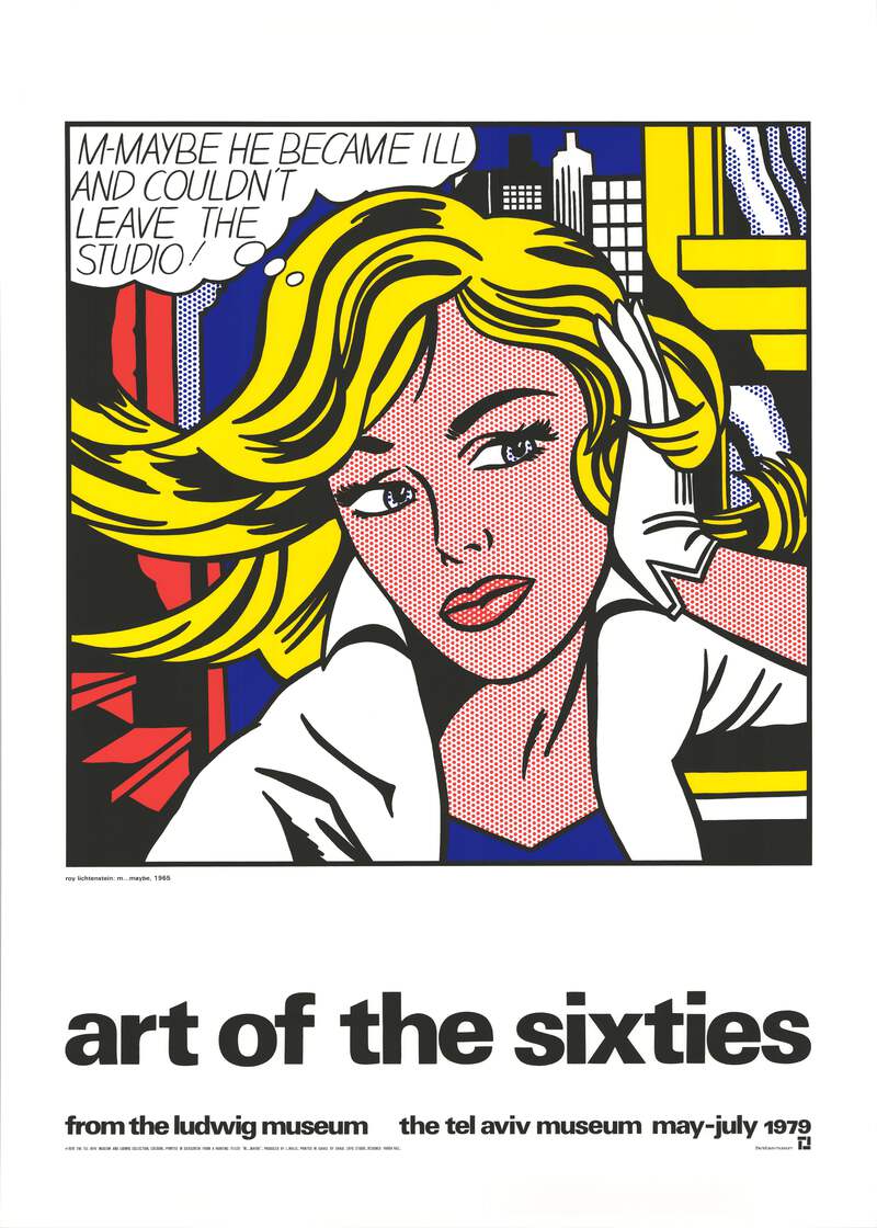 ROY LICHTENSTEIN MMaybe 55