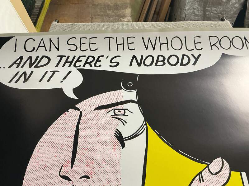 ROY LICHTENSTEIN I Can See The Whole Room 41.75