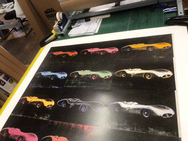 ANDY WARHOL Formula 1 Car W 196 R (1954) 46