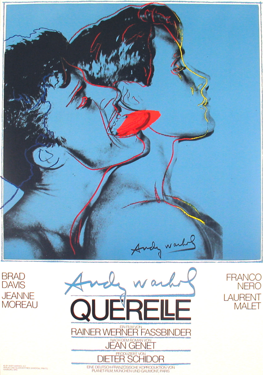 ANDY WARHOL Querelle Blue 39.25