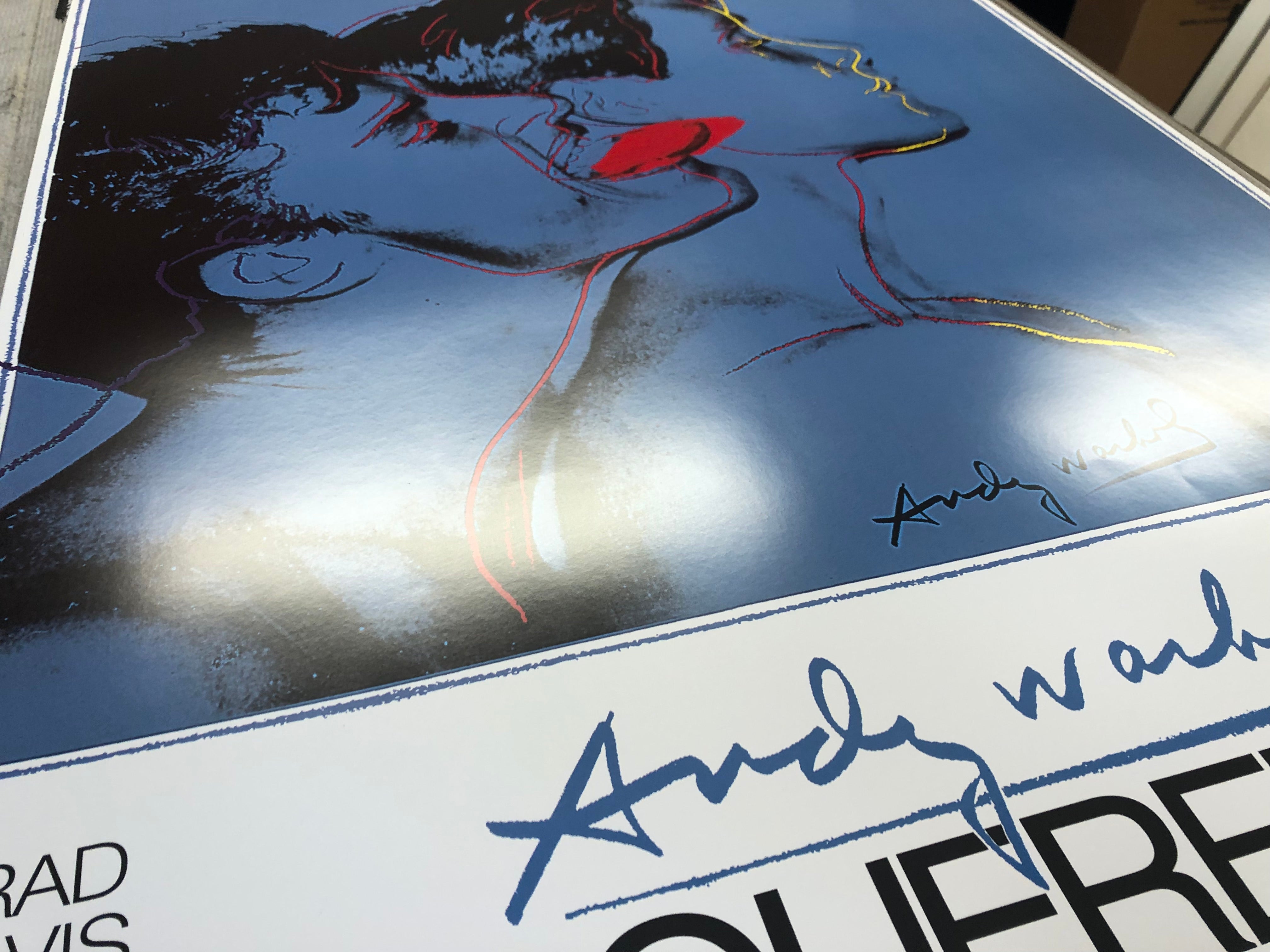 ANDY WARHOL Querelle Blue 39.25