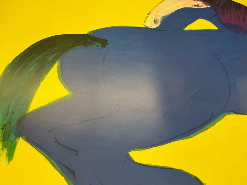 WALASSE TING Blue Horse 45.75
