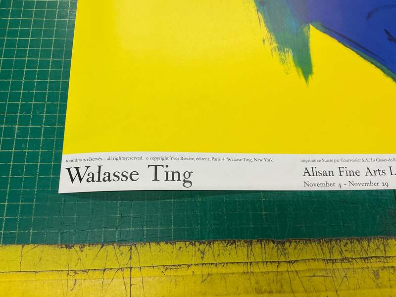 WALASSE TING Blue Horse 45.75