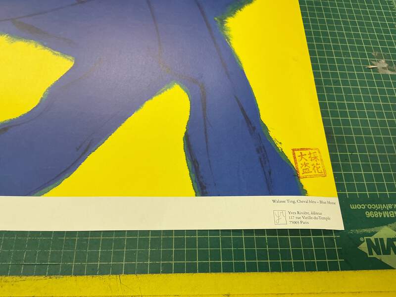 WALASSE TING Blue Horse 45.75