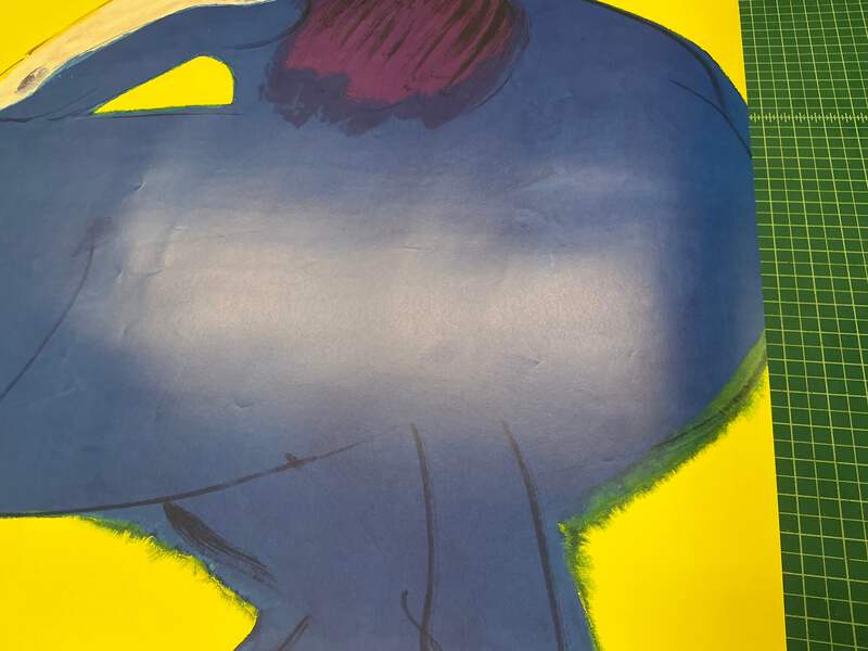 WALASSE TING Blue Horse 45.75
