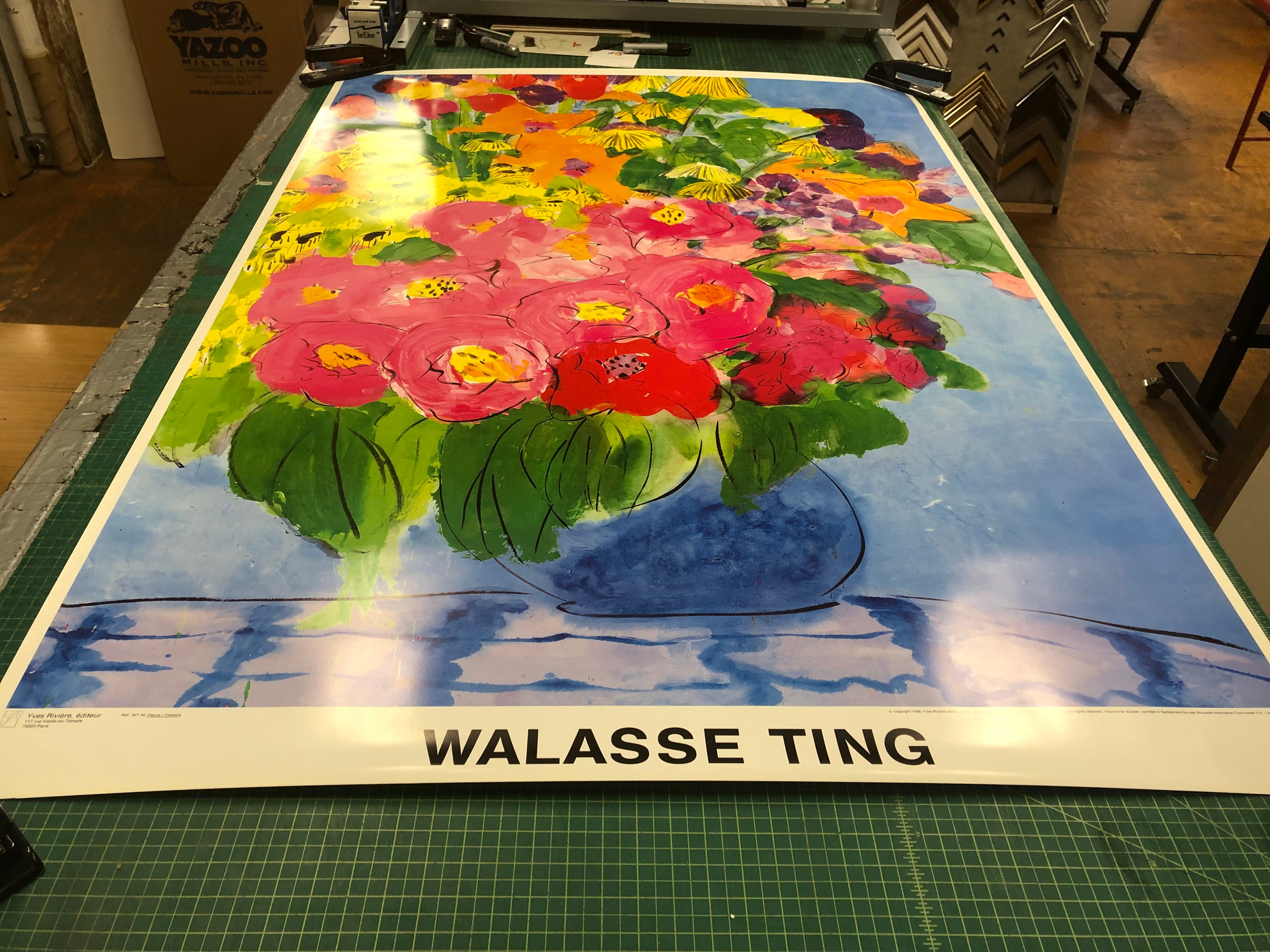 WALASSE TING The Colorful Bouquet of Flowers 62.25
