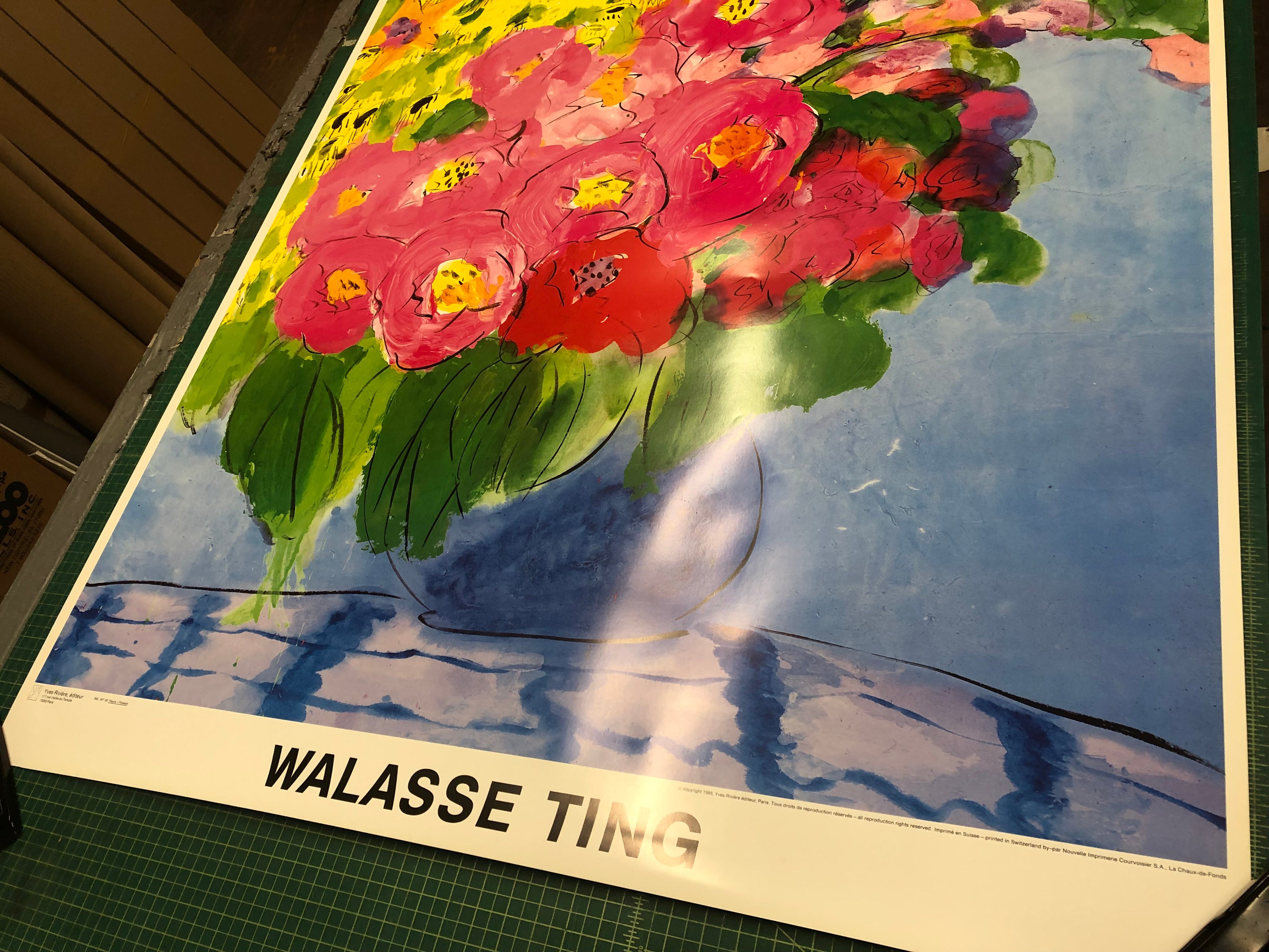 WALASSE TING The Colorful Bouquet of Flowers 62.25
