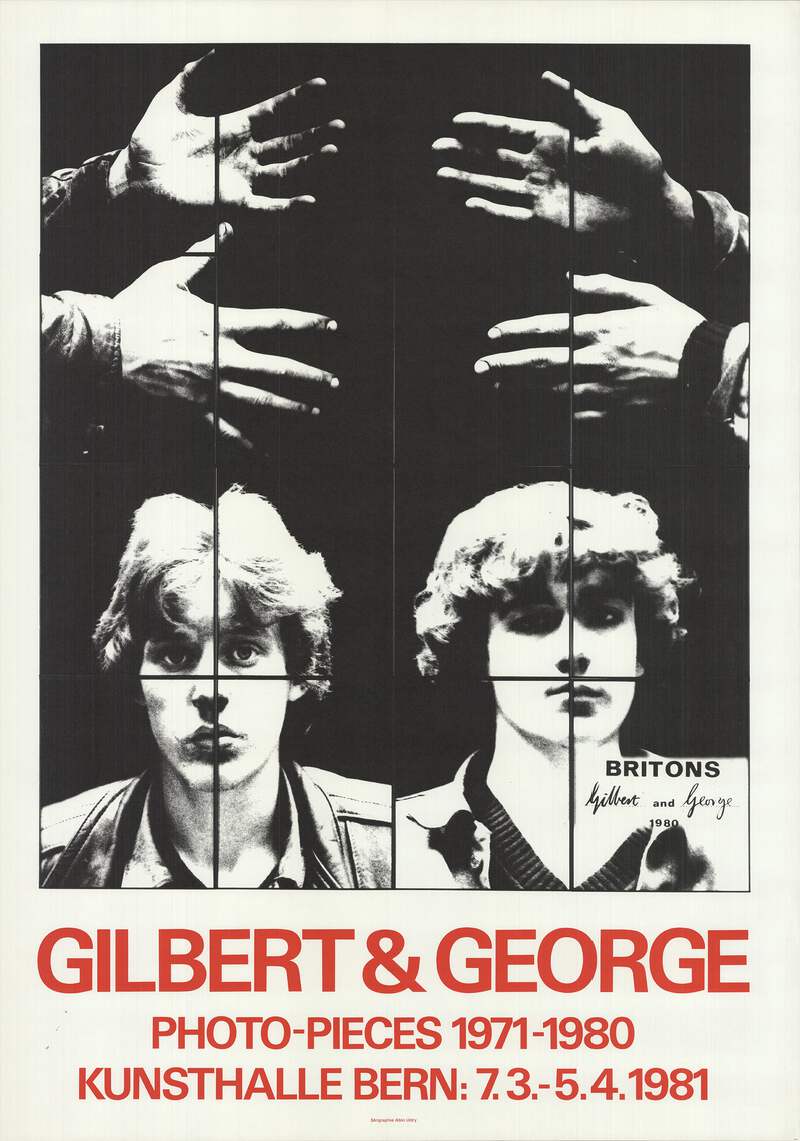 GILBERT & GEORGE Photo-Pieces 1971-1980 39.5