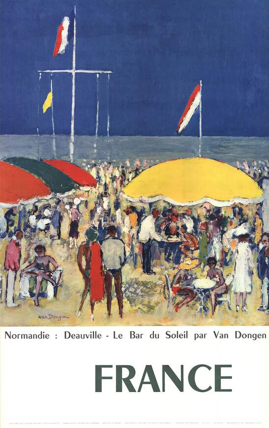 KEES VAN DONGEN Normandie-Deauville, Le Bar du Soleil 39