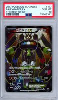 PSA 10 Zygarde EX 177/171 The Best of XY Full Art Secret